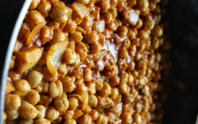 Guyanese Style Channa with a French Touch