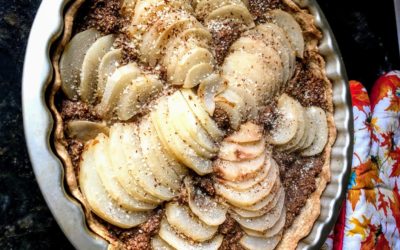 Tarte Bourdaloue: French style Pear & Almond pie