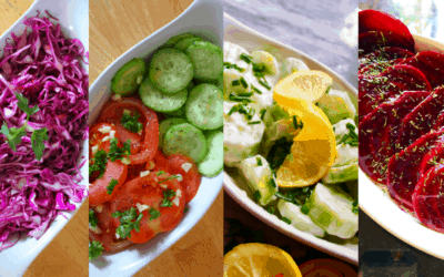 4 QUICK & EASY Salad Recipes