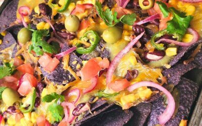 Simple Plant-Based Nachos for Sharing (and Slowing Down)