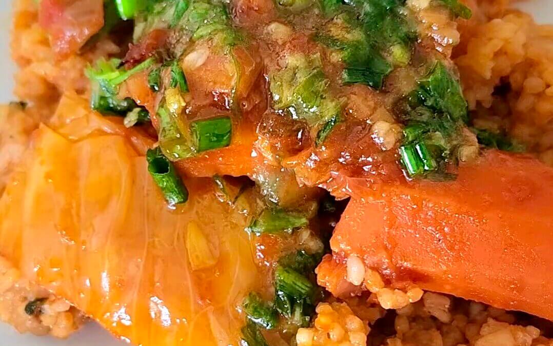 Vegetarian Senegalese Tcheboudienne Recipe